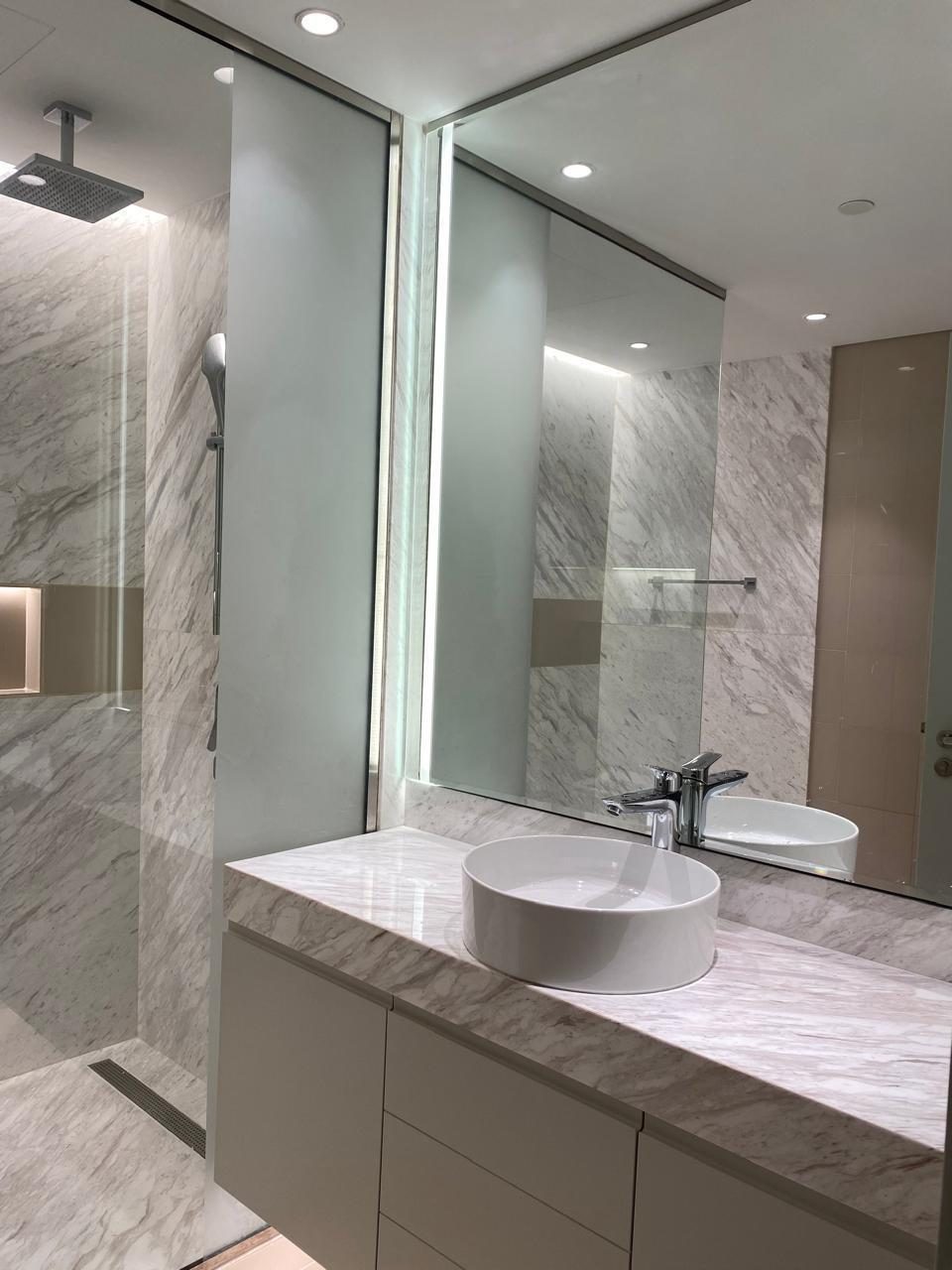Residential bathroom interior, Dubai