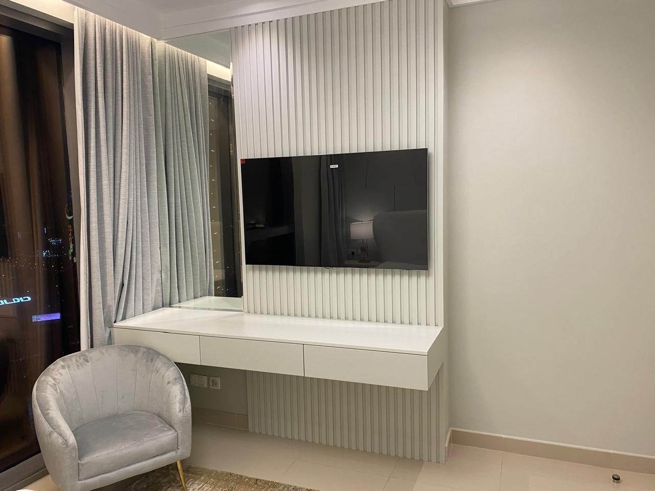 Residential living room interior, Dubai